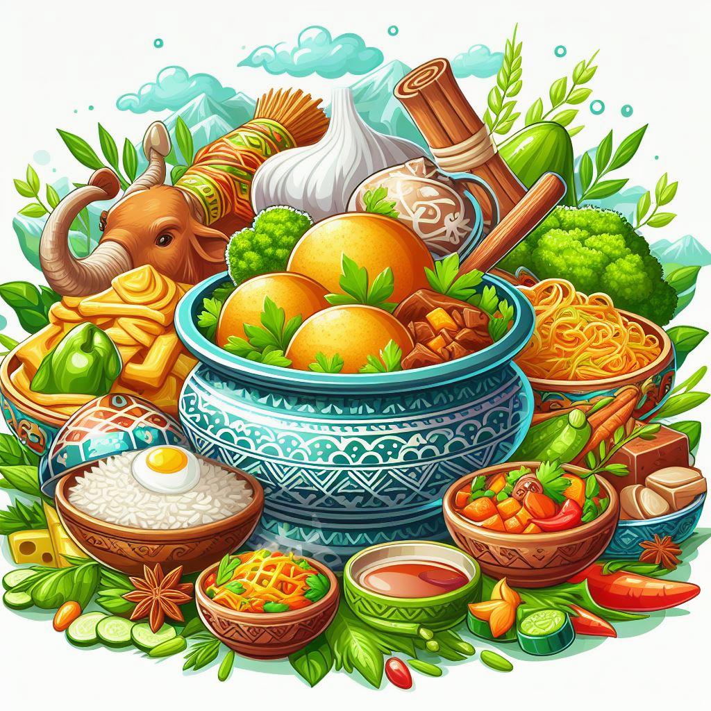 🍲 Вкусные путешествия: особенности кухни Таджикистана: 🥘 Плов — король таджикского стола: секреты приготовления
